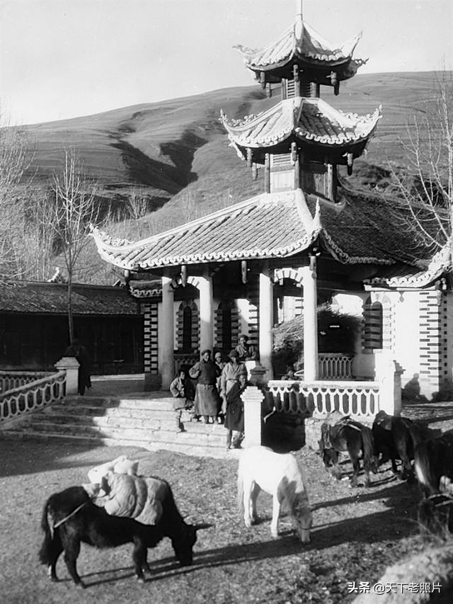 图片[7]-An old photograph of Kangding in Kangba Tibetan region in 1930, taken by Arnold Heim-China Archive