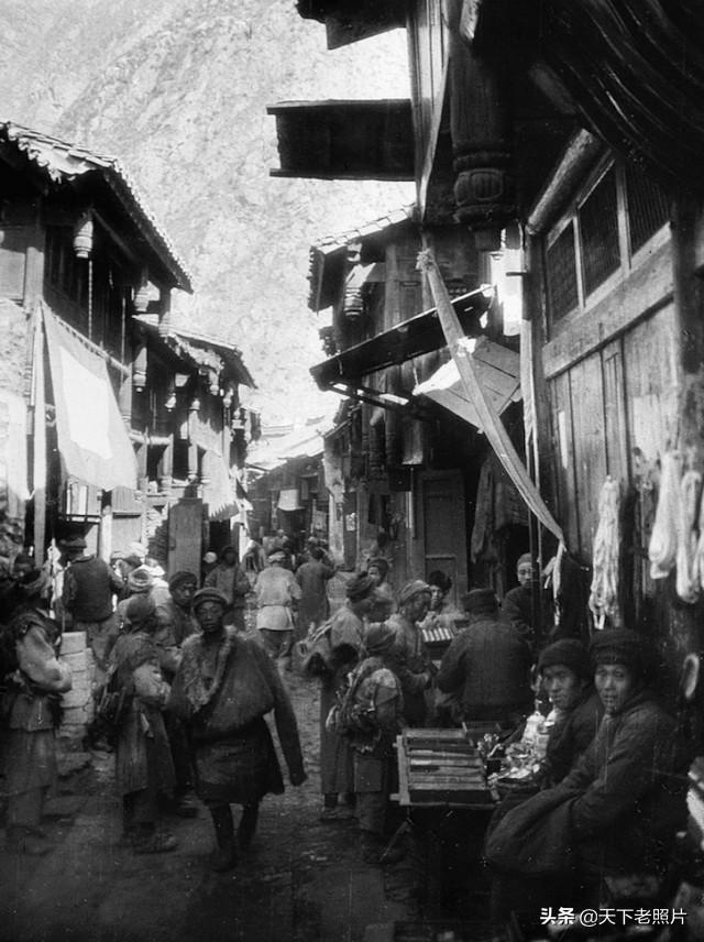 图片[5]-An old photograph of Kangding in Kangba Tibetan region in 1930, taken by Arnold Heim-China Archive