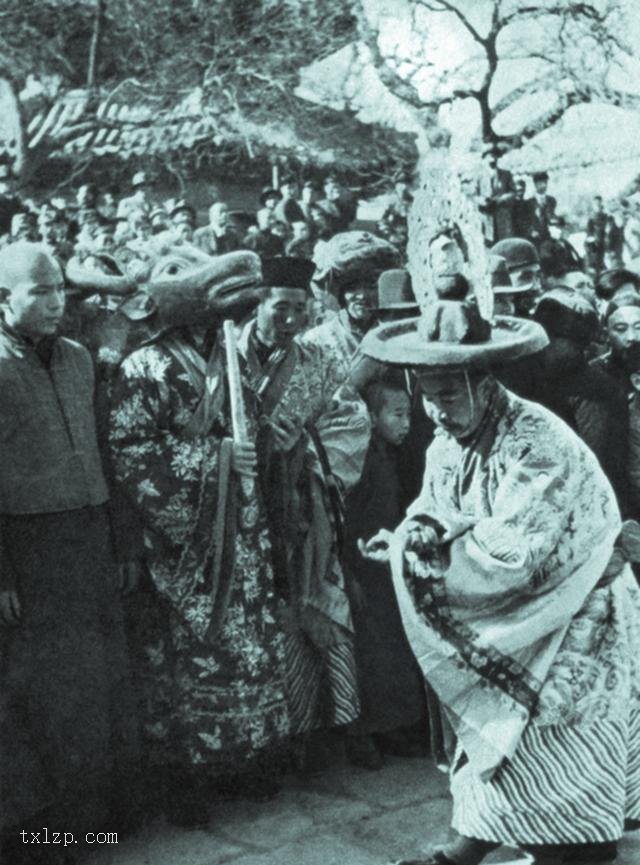 图片[5]-Old photos of Peiping City under Japanese rule during the Spring Festival in 1938-China Archive