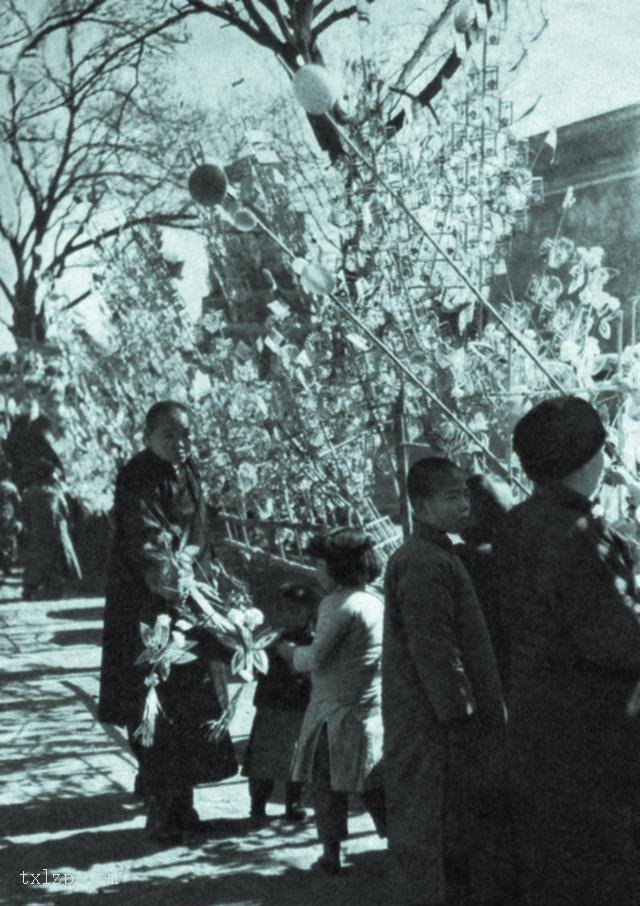 图片[4]-Old photos of Peiping City under Japanese rule during the Spring Festival in 1938-China Archive