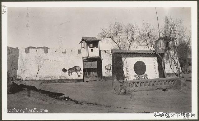 1910年甘肃古浪县老照片 百年前的武威古浪县乡野风貌