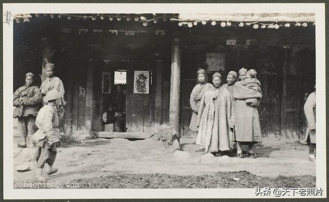 1910年甘肃古浪县老照片 百年前的武威古浪县乡野风貌