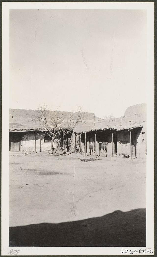 1910年甘肃古浪县老照片 百年前的武威古浪县乡野风貌