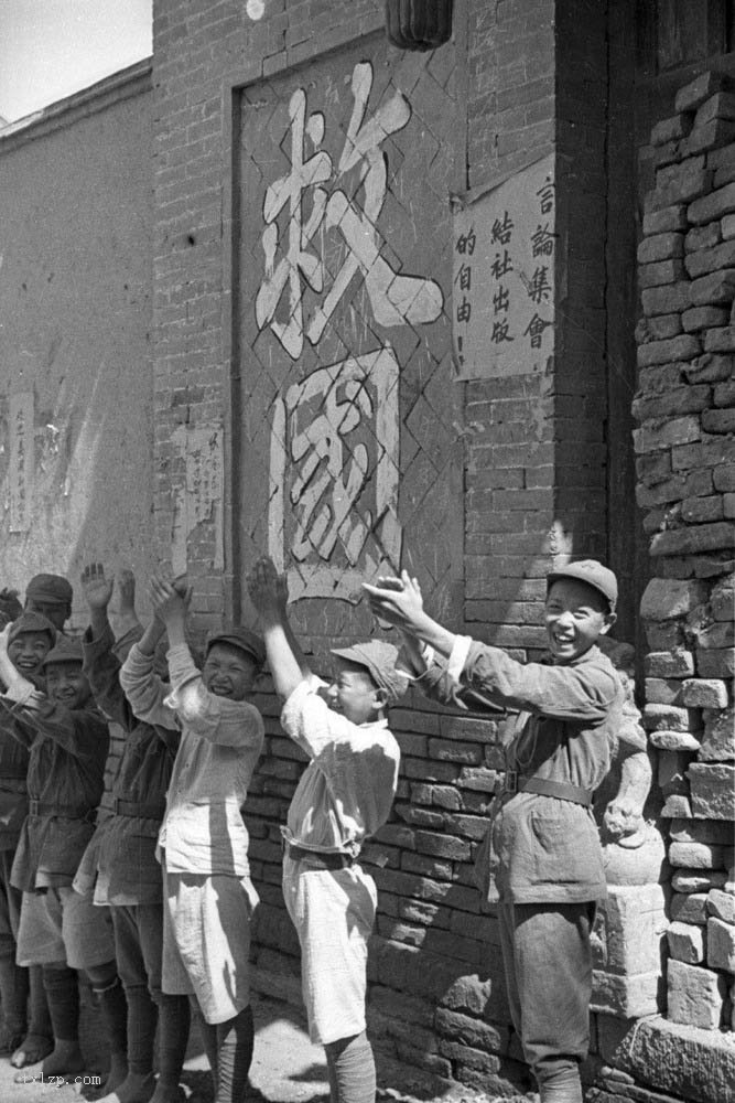 图片[1]-Old photos of anti Japanese young soldiers in Shanxi Suiyuan in 1944-China Archive