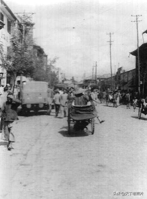 1930年代昆明老照片 圆通寺、壁鸡坊、金马坊、昆明西山