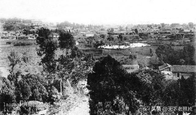 1930年代昆明老照片 圆通寺、壁鸡坊、金马坊、昆明西山