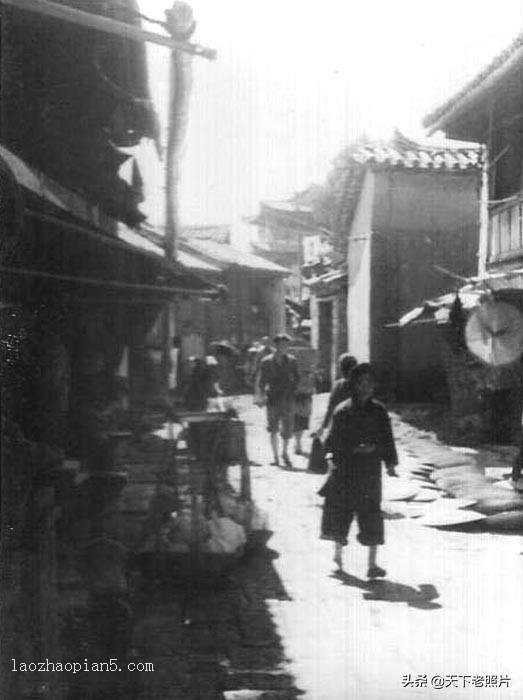 1930年代昆明老照片 圆通寺、壁鸡坊、金马坊、昆明西山