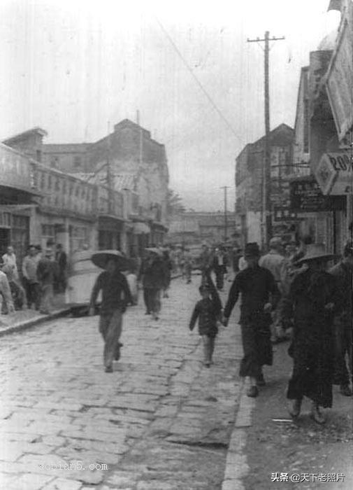 1930年代昆明老照片 圆通寺、壁鸡坊、金马坊、昆明西山