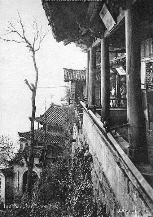 1930年代昆明老照片 圆通寺、壁鸡坊、金马坊、昆明西山