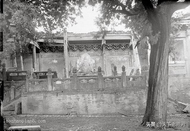 1907年河南登封县老照片 110年前的少林寺风貌一探