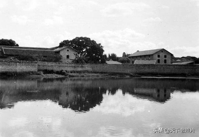 1930年代广西平南县老照片 民国平南城乡风光及特色人物风貌