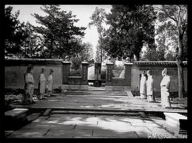 1914年杭州老照片 百年前的杭州烟霞洞、飞来峰、灵隐寺