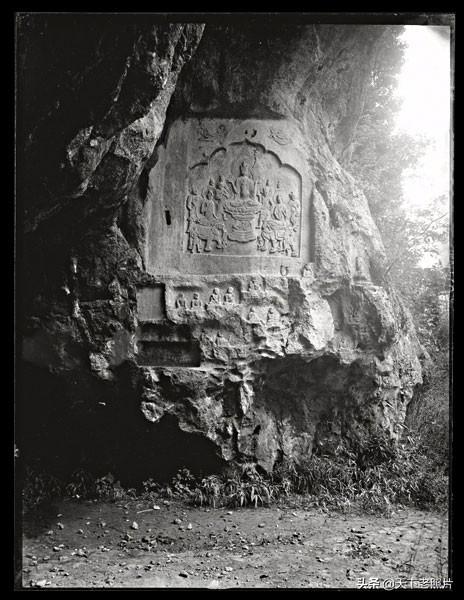 1914年杭州老照片 百年前的杭州烟霞洞、飞来峰、灵隐寺