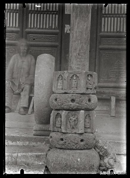 1914年杭州老照片 百年前的杭州烟霞洞、飞来峰、灵隐寺