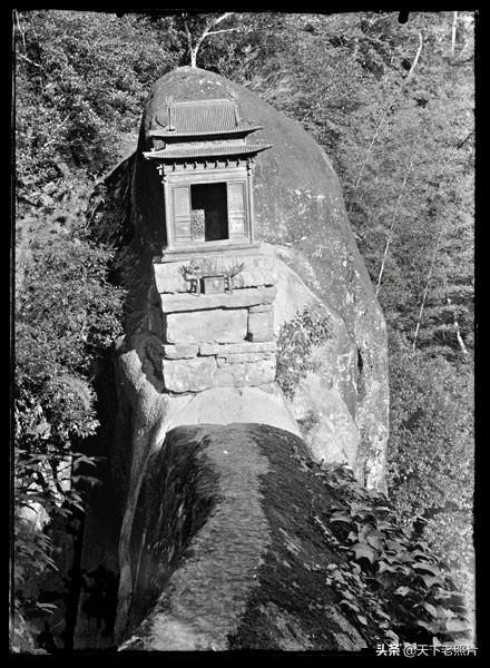 1914年杭州老照片 百年前的杭州烟霞洞、飞来峰、灵隐寺