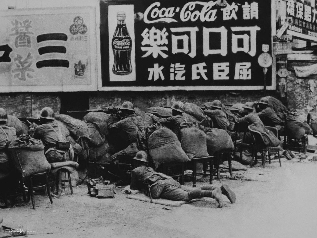 图片[19]-Old photo: The worst battle in Songhu in the Anti Japanese War-China Archive